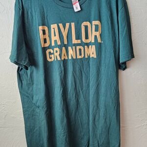 Baylor Grandma Short Sleeve T-Shirt Green